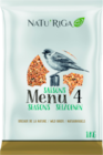 GRAINES MENU 4 SAISONS POUR OISEAUX DE LA NATURE NATURIGA - RIGA en promo à 2,29 € chez Auchan Hypermarché GRAINES MENU 4 SAISONS POUR OISEAUX DE LA NATURE NATURIGA - RIGA dans le catalogue Auchan Hypermarché