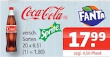 Aktuelles Coca-Cola, Fanta oder Sprite Angebot bei Getränke Oase in Lippstadt ab 17,99 €