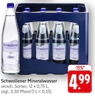 EDEKA - Mineralwasser Angebot im Prospekt Mineralwasser bei EDEKA im Prospekt "" für 4,99 €