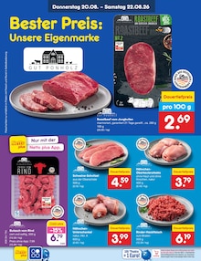 Roastbeef im Netto Marken-Discount Prospekt "Aktuelle Angebote" mit 70 Seiten (Cottbus)