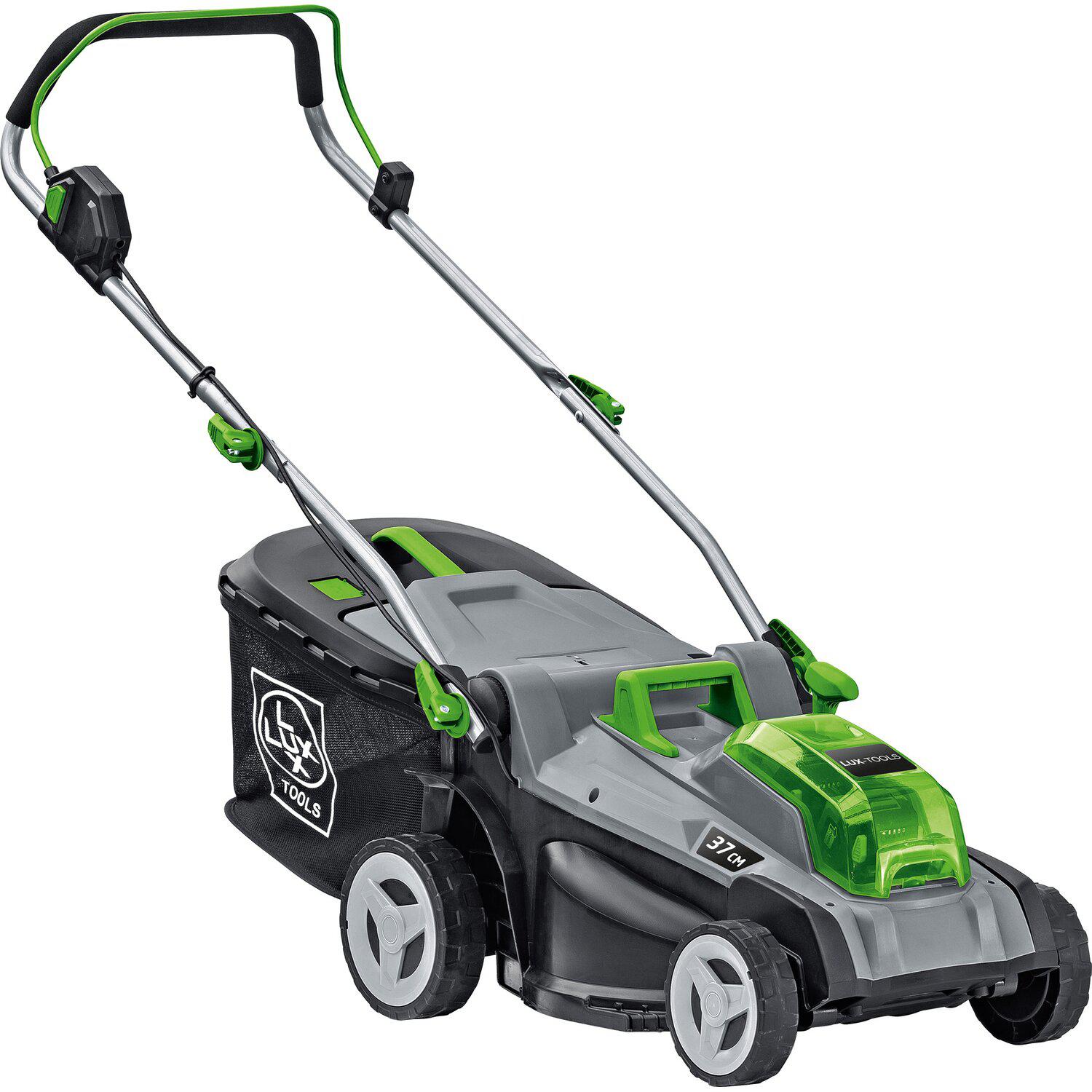 OBI Wasserburg - LUX Akku-Rasenmäher-Set 1 PowerSystem A-RM-2x20/37 LUX Akku-Rasenmäher-Set 1 PowerSystem A-RM-2x20/37 Angebot bei OBI Wasserburg im Prospekt ORDNUNG IM GARTEN