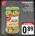 Champignons Angebote von GUT & GÜNSTIG bei EDEKA Osnabrück für 0,89 €