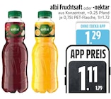 Fruchtsaft Angebote von albi bei EDEKA Straubing für 1,11 €