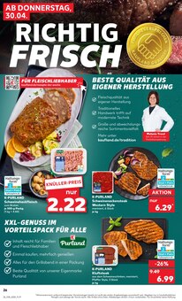 Grillfleisch im Kaufland Prospekt "Aktuelle Angebote" mit 62 Seiten (Salzgitter)
