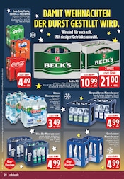 Aktueller EDEKA Prospekt mit Becks, "Aktuelle Angebote", Seite 20