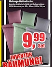 Melange-Bettwäsche bei Schaub Vertriebs GmbH im Prospekt "" für 9,99 €