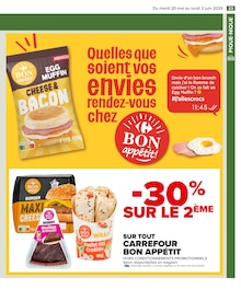 Promotion Blinis dans le prospectus Carrefour, valable du 20/05/2025 au 02/06/2025 Promo Blinis dans le catalogue Carrefour du moment à la page 25