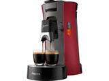 SENSEO® CSA240/90 Select mit Kaffeestärkewahl und Memo-Funktion, 0.9L Wassertank, Padmaschine, Dunkelrot/Grau im MediaMarkt Saturn Prospekt SENSEO® CSA240/90 Select mit Kaffeestärkewahl und Memo-Funktion, 0.9L Wassertank, Padmaschine, Dunkelrot/Grau von PHILIPS im aktuellen MediaMarkt Saturn Prospekt für 84,99 €