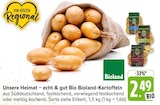 Unsere Heimat – echt & gut Bio Bioland-Kartoffeln bei EDEKA im Pirmasens Prospekt für 2,49 €