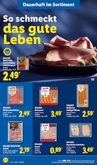Wiener Würstchen im aktuellen Lidl Prospekt (Duisburg) Wiener Würstchen im Lidl Prospekt "LIDL LOHNT SICH" mit 71 Seiten (Duisburg)