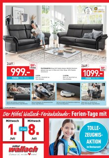 Sitzmöbel im Möbel Wallach Prospekt "URLAUBSGELD GESCHENKT!" mit 16 Seiten (Hannover)