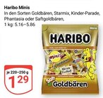 Minis Goldbären Angebote von Haribo bei GLOBUS Neunkirchen für 1,29 €