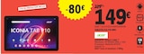 Tablette P10 210-86BJ - Acer - E.Leclerc à Vandœuvre-lès-Nancy Tablette P10 210-86BJ - Acer en promo chez E.Leclerc Vandœuvre-lès-Nancy à 149,00 €