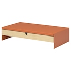 Monitorerhöhung mit Schublade leuchtend orange von ELLOVEN im aktuellen IKEA Prospekt für 24,99 €