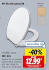WC-Sitz Angebote von LIVARNO home bei Lidl Pforzheim für 12,99 €