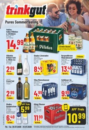 Trinkgut Prospekt für Dülmen mit 10 Seiten Trinkgut Prospekt für Dülmen: "Aktuelle Angebote", 10 Seiten, 20.07.2026 - 25.07.2026
