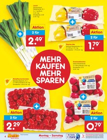 Paprika im aktuellen Netto Marken-Discount Prospekt (Mannheim) Paprika im Netto Marken-Discount Prospekt "Aktuelle Angebote" mit 63 Seiten (Mannheim)