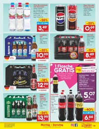 Netto Marken-Discount Mineralwasser im Prospekt 