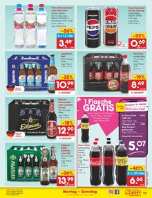 Wasser im Netto Marken-Discount Prospekt "Aktuelle Angebote" mit 59 Seiten (Cottbus)