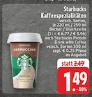 Kaffeespezialitäten im Angebot bei EDEKA in Wesel Kaffeespezialitäten Angebote von Starbucks bei EDEKA Wesel für 1,49 €