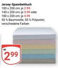 Aktuelles Jersey-Spannbetttuch Angebot bei GLOBUS in Koblenz ab 2,99 €