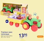 Tracteur avec remorque dans le catalogue Action