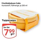 Frischhaltedosen Cubix im Angebot bei GLOBUS in Neubrandenburg Frischhaltedosen Cubix Angebote von Tupperware bei GLOBUS Neubrandenburg für 7,99 €