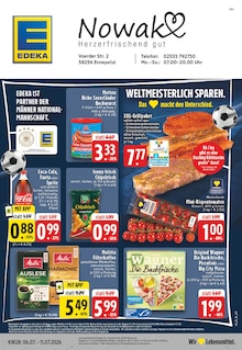 Aktueller EDEKA Prospekt (Schwelm, 24 Seiten zum blättern EDEKA Prospekt Aktuelle Angebote mit 24 Seiten