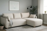 Aktuelles Sofa in schlichter Formgebung mit Armlehnkissen Angebot bei Opti-Wohnwelt in Würzburg ab 799,00 €