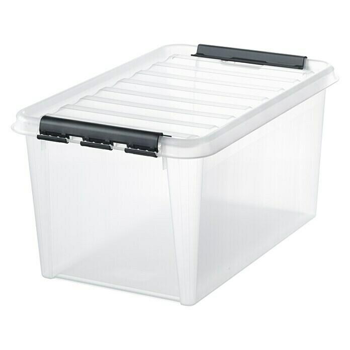 BAUHAUS Steinhagen - SmartStore Aufbewahrungsbox Classic (L x B x H: 60 x 40 x 31 cm, Kunststoff, Transparent) SmartStore Aufbewahrungsbox Classic (L x B x H: 60 x 40 x 31 cm, Kunststoff, Transparent) Angebot bei BAUHAUS Steinhagen im Prospekt Bringen Sie Ordnung in Werkstatt, Haus & Garten