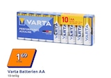 Batterien AA von Varta im aktuellen Action Prospekt für 1,69 €