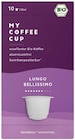 Lungo Kaffeekapseln im Angebot bei REWE in Düsseldorf Lungo Kaffeekapseln Angebote von My Coffee Cup bei REWE Düsseldorf für 2,39 €
