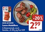 Lamm-Medaillons Angebote von MEINE METZGEREI bei ALDI SÜD Rottenburg für 2,99 €
