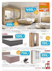 Boxspringbett im XXXLutz Möbelhäuser Prospekt in Mülheim Aktueller XXXLutz Möbelhäuser Prospekt mit Boxspringbett, "NR. 1 BEIM PREIS", Seite 27