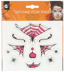 Tatouage visage - Gifi à Marseille Tatouage visage en promo chez Gifi Marseille à 1,90 €