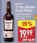 12 Years Blended Scotch Whisky im ALDI Nord Prospekt 12 Years Blended Scotch Whisky von Dewar's im aktuellen ALDI Nord Prospekt für 19,99 €