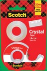 Ruban Crystal avec dévidoir + recharge - SCOTCH en promo chez Intermarché Contact Pau à 1,24 €