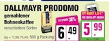 Prodomo gemahlener Bohnenkaffee von Dallmayr im aktuellen EDEKA Prospekt