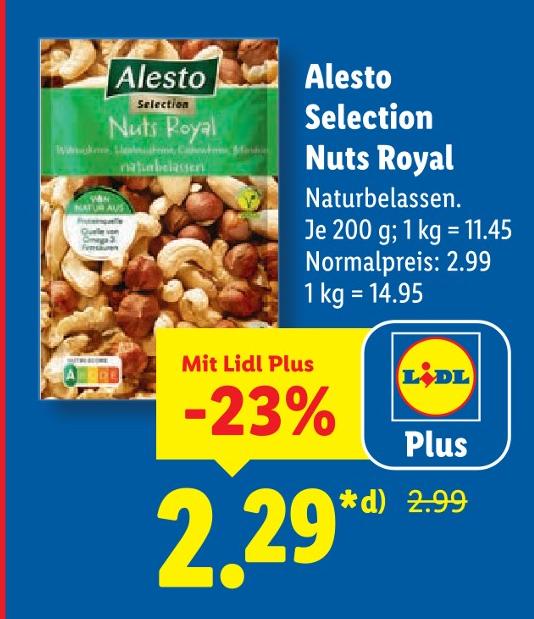 Selection Nuts Royal