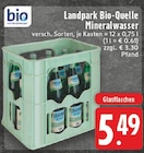 Mineralwasser Angebote von Landpark Bio-Quelle bei EDEKA Düsseldorf für 5,49 €
