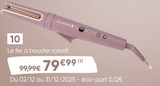 Le fer à boucler rotatif - Remington en promo chez Fnac Le fer à boucler rotatif - Remington dans le catalogue Fnac