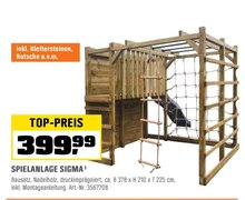 OBI Walldürn - Spielanlage Sigma Spielanlage Sigma Angebot bei OBI Walldürn im Prospekt ALLES MACHBAR