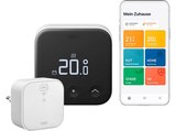 Smartes Thermostat (X) + Bridge Starter Kit, Schwarz/Weiß im MediaMarkt Saturn Prospekt Smartes Thermostat (X) + Bridge Starter Kit, Schwarz/Weiß von TADO im aktuellen MediaMarkt Saturn Prospekt für 75,00 €