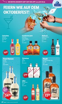Vodka im Getränke Hoffmann Prospekt "Aktuelle Angebote" mit 12 Seiten (Potsdam)