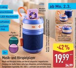 Musik- und Hörspielplayer für 19,99 € bei ALDI Nord im Angebot Musik- und Hörspielplayer im aktuellen ALDI Nord Prospekt