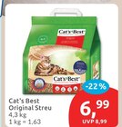 Original Streu von Cat's Best für 6,99 € bei budni im Angebot Original Streu von Cat's Best im aktuellen budni Prospekt