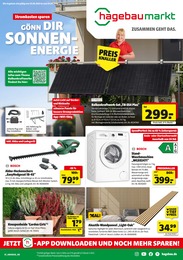 Hagebaumarkt Prospekt für Hörstel mit 16 Seiten Hagebaumarkt Prospekt für Hörstel: "GÖNN DIR SONNEN-ENERGIE", 16 Seiten, 29.08.2026 - 05.09.2026