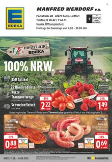Aktueller EDEKA Kamp-Lintfort Prospekt "Aktuelle Angebote" mit 24 Seiten