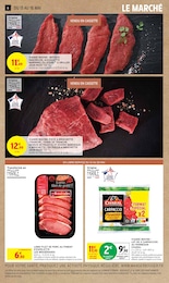 Prix et réduction Steak dans le prospectus Intermarché en cours Offre Steak dans le catalogue Intermarché du moment à la page 6