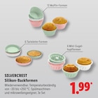 Silikon-Backformen von Silvercrest für 1,99 € bei Lidl im Angebot Silikon-Backformen von Silvercrest im aktuellen Lidl Prospekt